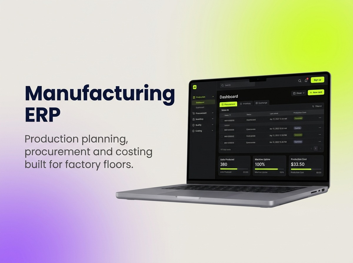 Manufacturing ERP